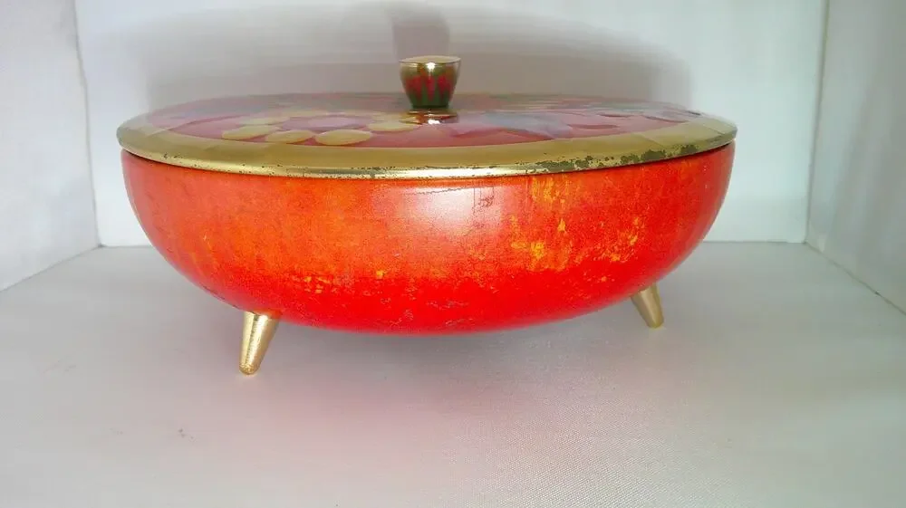 Vintage Mid Century Fricke & Nacke 1970's Dish